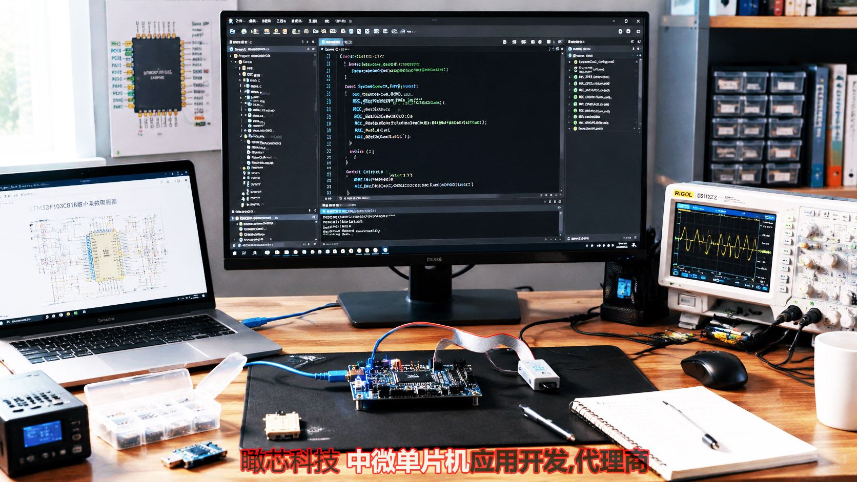中微单片机原理及应用例程